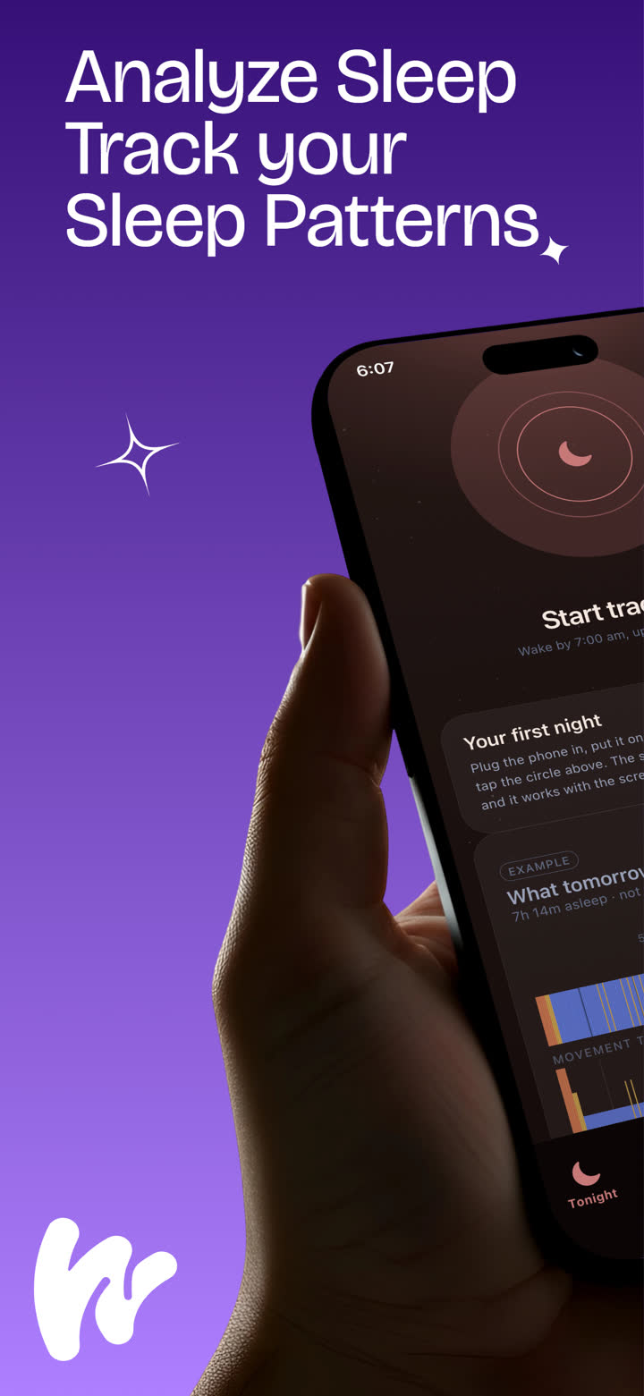 Analyze sleep — track your sleep patterns